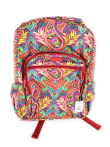 Vera Bradley Lighten Up Campus Backpack Paisley in Paradise