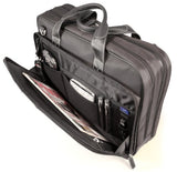 Mobile Edge 16-Inch Premium Nylon Laptop Briefcase - Black (Mebcnp1)