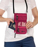 Winks Travel Shoulder Wallet Holder for Women | RFID Blocking Neck Pouch