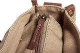 Vagabond Traveler 15" Canvas Messenger Casual Bag With Lift Handle C34.Grn
