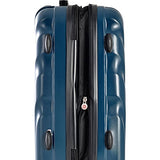 Olympia Usa Vortex Hardside Spinner Luggage Set (Icy Blue)