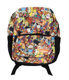 Nickelodeon 90s Cartoon Nostalgia Front Zip Pouch Backpack Book Bag