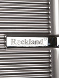 Rockland Horizon 3 Piece Polycarbonate/abs Upright Set, Silver