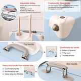 Unitravel Vintage Suitcase Hard Shell Rolling Carry On Luggage Trolley Retro Trunk