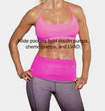 Stashbandz Unisex Travel Money Belt, Running Belt, Fanny And Waist Pack, 4 Large Security Pockets