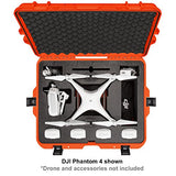 Nanuk Dji Drone Waterproof Hard Case With Custom Foam Insert For Dji Phantom 4/ Phantom 4 Pro