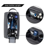 Toiletry Bag for Men, BAGSMART Travel Toiletry Organizer Dopp Kit Water-resistant Shaving Bag for Toiletries Accessories, Grey