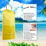 Shacke Cruise Tags Zip Seal - Etag Holders & Steel Loops