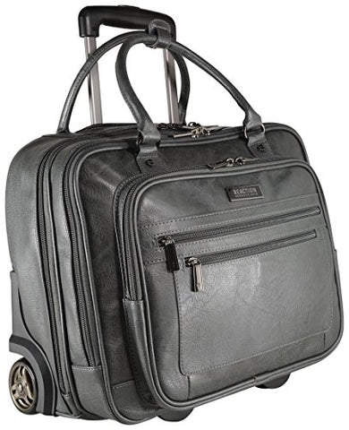 Kenneth Cole Reaction Wheeled Carry-On Tote, Grey, One Size