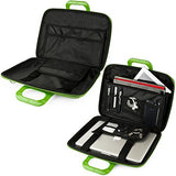 SumacLife Cady Green Laptop Bag w/USB Hub, Mouse, HDMI Cable for Vulcan Venture II 14"