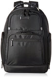 Kenneth Cole Reaction 1680D Poly Expandable Double Gusset 17.0” Computer Backpack, Black, One Size