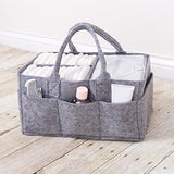 Sammy & Lou Felt Storage Caddy, Gray