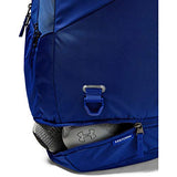 Under Armour Adult Hustle 4.0 Backpack , Royal (400)/Silver , One Size
