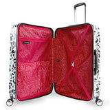 Bebe Women'S Luggage Abigail 29" Hardside Check In Spinner, Winter Leopard