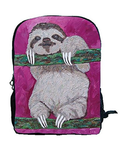 Sloth Backpack, Sloth Book Bag - Support Wildlife Conservation - Read How - From My Original