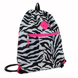 Eastsport Durable Sport Drawstring Bag with BONUS Belt Bag/Fanny Pack for camp, travel, hiking,