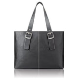 Solo Plaza 15.6 Inch Laptop Tote, Black