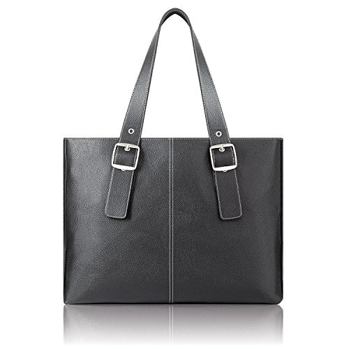 Solo Classic 15.6" Laptop Tote, Black, K710