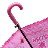 New Hello Kitty Girls And Womens Pink Lace Parasol Umbrella