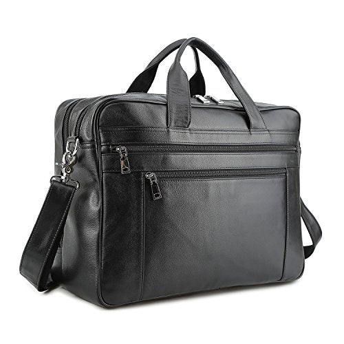 Shop BAIGIO Men's Briefcase Real Calfskin – Luggage Factory
