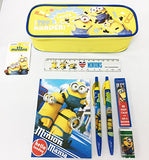 Licensed Despicable Me Minions 12" Small School Backpack W/Stationery And Pouch