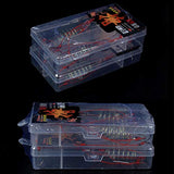 LIZHOUMIL 4Pcs Explosion Luminous Beads Fishing Hook Fishing Lure Bait Trap Feeder Cage Sharp Fishing Hook with Springs 9# (a Box of 2 Total 2 Boxes)