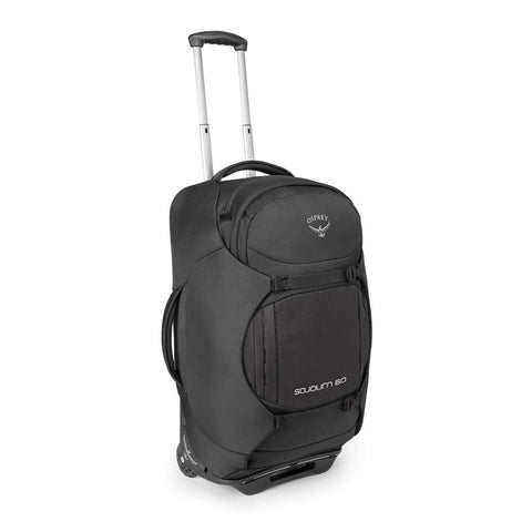 Osprey Packs Sojourn Wheeled Luggage, Flash Black, 60 L/25"
