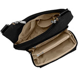 Baggallini Criss Cross Travel Crossbody Bag, Black, One Size