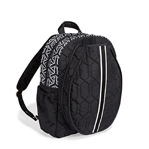 Cinda B Tennis Backpack, Jet Set Black, One Size