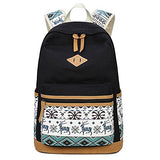Canvas Backpack Cute Lightweight Teen Girls Backpacks School Shoulder Bags Backpack Set Alando