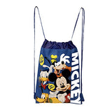 Disney Mickey Mouse and Friends Drawstring Backpacks 3 Pack
