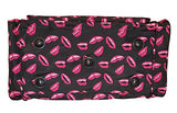 22" Fashion Multi Pocket Gym Dance Cheer Travel Carry On/Duffle Bag (Blank - Hot Lips)