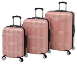 London Fog Kingsbury 25" Spinner Luggage, Rose Gold