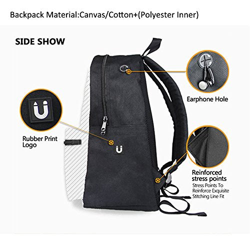 Bigcardesigns Men's Boy's Animal Backpack Weimaraner