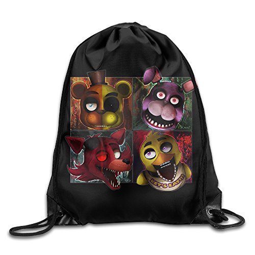 Five Nights At Freddys Drawstring Backpack Travelling Bag