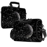 HAOCOO 17 17.3 inch Laptop Shoulder Bag Water-Resistant Neoprene Computer Case Sleeve with Handle