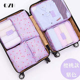 6pcs In One Set travel Bag Cosmetic Toiletry Makeup Bags And Cases Kosmetiktasche Organisateur De