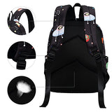 Kids Preschool Backpack for Boys Girls Kindergarten Toddler Bookbag Water Resistant (Black Space-S/24)