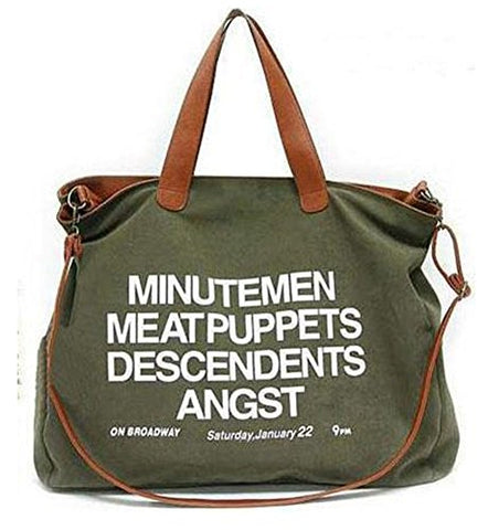 Chariot Trading - Casual Canvas Bag Women's Messenger Bags Handbag M0886 - CJ-BG-000359