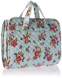 Vera Bradley Iconic Hanging Travel Organizer, Signature Cotton, Water Bouquet