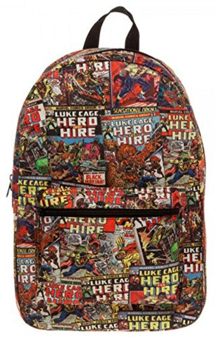 Marvel Luke Cage Sublimated Backpack 13 X 18In
