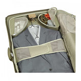 Briggs & Riley Baseline Carry-On Wheeled Garment Bag, Olive, Small
