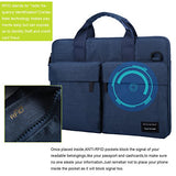 Cartinoe RFID Blocking 14 15 inch Laptop Bag Messenger Bag, Business Briefcase Water Resistant