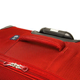 Skyway Mirage 2.0 | 4-Piece Set | 16" Underseater, 20" and 28" Expandable Spinners, Travel Pillow (True Red)