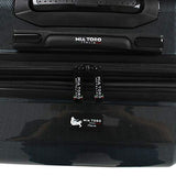 Mia Toro Mia Tor Italy Fonte Hardside 28 Inch Spinner, Blue