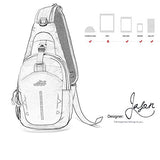 Portable Multi-Functional Water Repellent Unisex Outdoor Sports Chest Pack Bum Bag Sling Bag Hiking