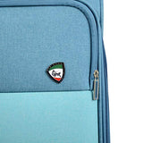 Mia Toro M1134-24In-Blu Italy Vasto Softside 24 Inch Spinner, Blue