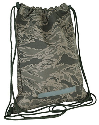 Code Alpha Camouflage Drawstring Backpack, Digital Camouflage