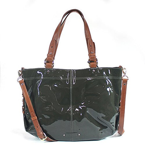 Cole Haan Tantivy Patent Devin Tote, Lndn/Woodbury