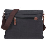 Losmile Canvas Messenger Bag Shoulder Bag Vintage Crossbody Laptop Bag Satchel Bag School Bag